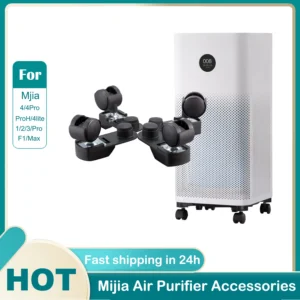 เครื่องฟอกอากาศฐานล้อสำหรับ Xiaomi MiJia เครื่องฟอกอากาศ1/2/2S/3C/3H pro/4/4Pro/4Lite/F1/Max/ProH โทรศัพท์มือถือลูกกลิ้งล้อเลื่อน